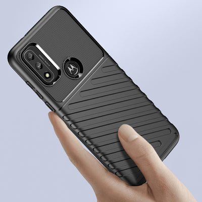 Thunder Case flexible armored cover for Motorola Moto G Play 2022 black — Hurtel