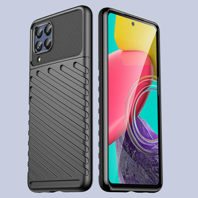 Thunder Case flexible armored cover for Samsung Galaxy M53 5G black — Hurtel