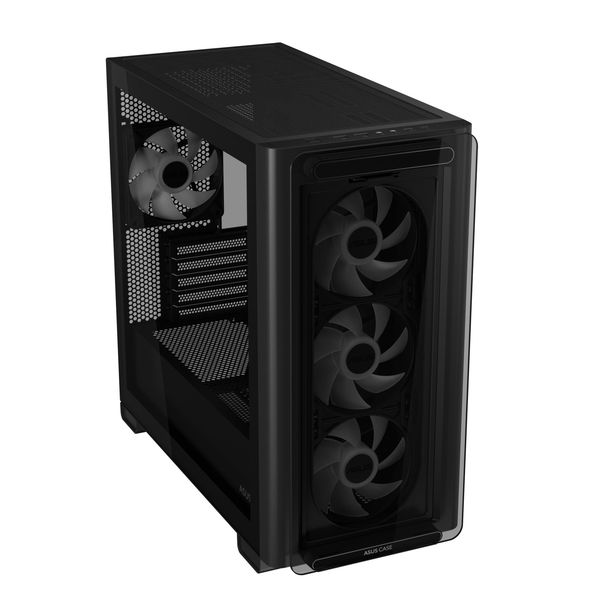 Case ASUS A23 PLUS MidiTower Case product features Transparent panel MicroATX MiniITX Colour Black A23PLUSTG/ARGBBLACK