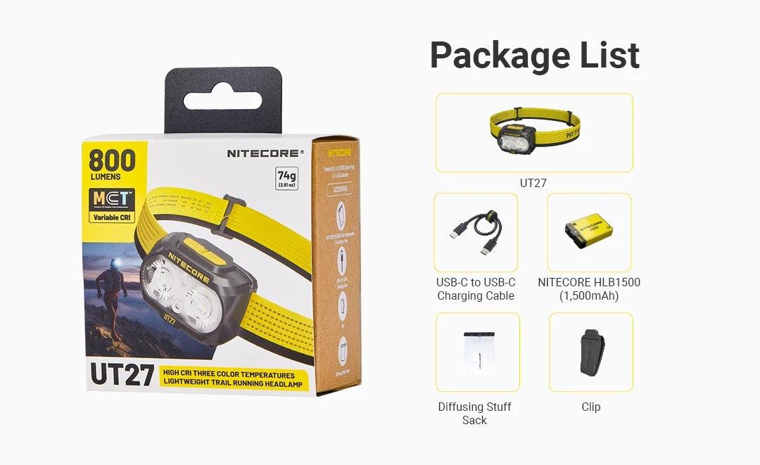 NITECORE UT27 MCT Illumination