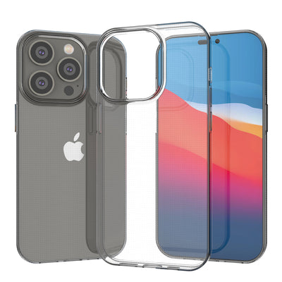 Ultra Clear 0.5mm iPhone 14 Pro cover gel transparent — Hurtel
