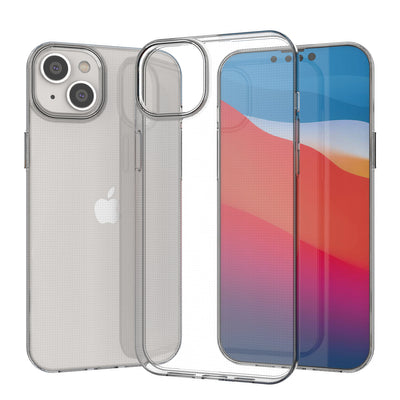 Gel case cover for Ultra Clear 0.5mm iPhone 14 Max transparent — Hurtel