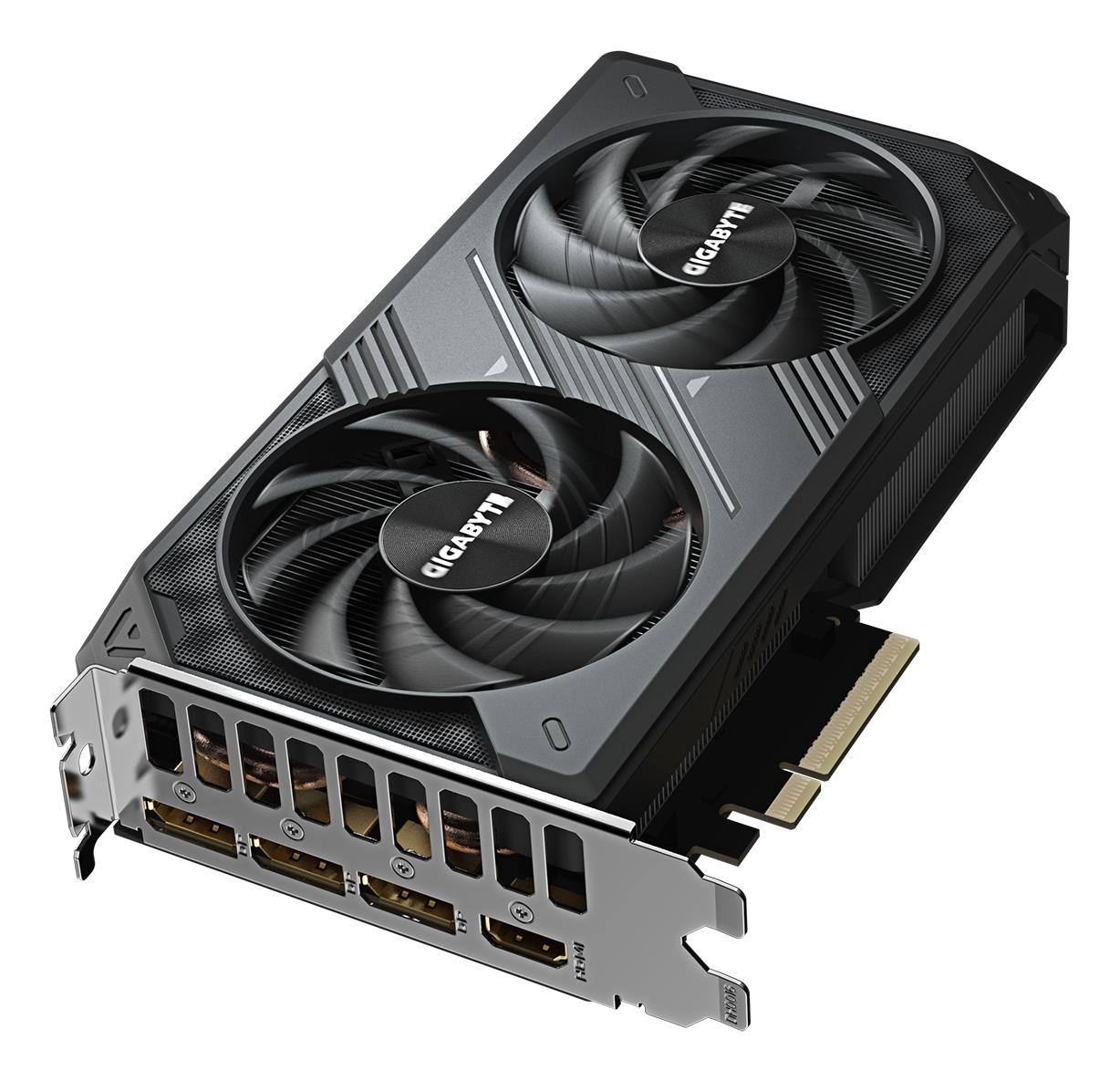 Graphics Card GIGABYTE NVIDIA GeForce RTX 5060 8 GB GDDR7 128 bit PCIE 5.0 16x GPU 2512 MHz GV-N5060WF2OC-8GD