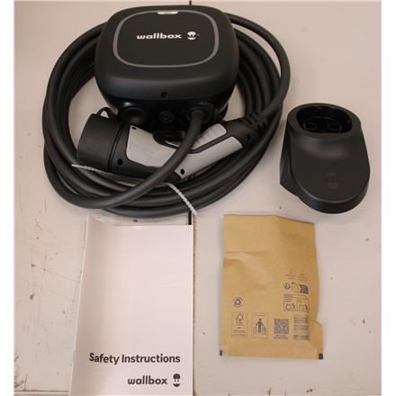 SALE OUT. | Wallbox Electric Vehicle charge | Pulsar Max | 22 kW | Wi-Fi, Bluetooth | 7 m | Black | DAMAGED PACKAGING