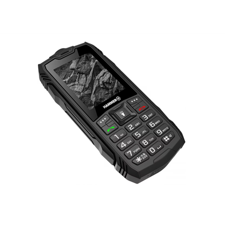 Hammer | Rock | Black | 2.4 " | TFT | 32 MB | 32 MB | Dual SIM | Bluetooth | 3.0 | Main camera resolution 0.3 MP | 1800 