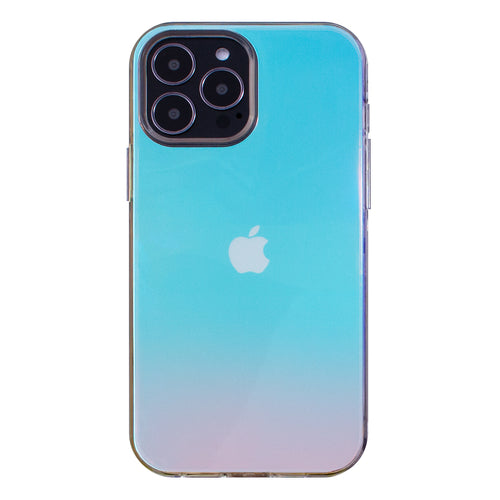 Aurora Case Case for iPhone 13 Pro Max Gel Neon Blue Cover — Hurtel