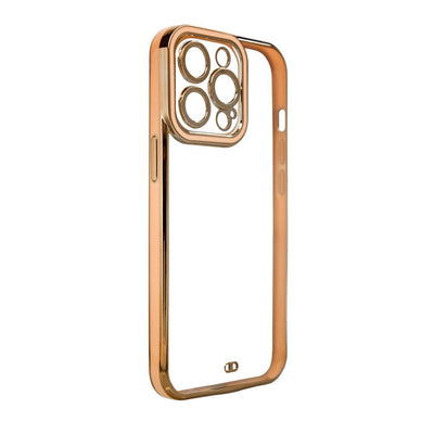 Fashion Case Cover for Xiaomi Redmi Note 11 Pro Gold Frame Gel Cover Gold — Hurtel