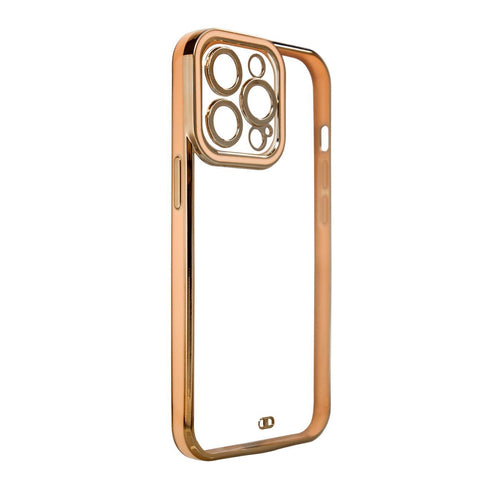 Fashion Case Cover for Xiaomi Redmi Note 11 Pro Gold Frame Gel Cover Gold — Hurtel