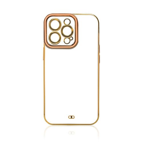 Fashion Case Cover for Xiaomi Redmi Note 11 Pro Gold Frame Gel Cover Gold — Hurtel