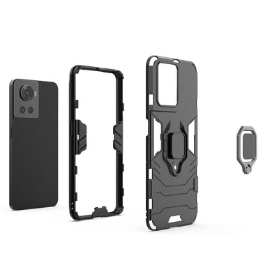 Ring Armor armored hybrid case cover + magnetic holder for OnePlus Ace black — Hurtel