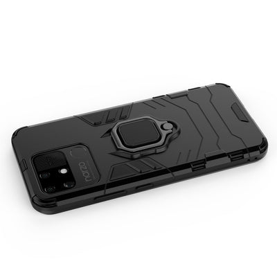 Ring Armor tough hybrid case cover + magnetic holder Realme Narzo 50A black — Hurtel