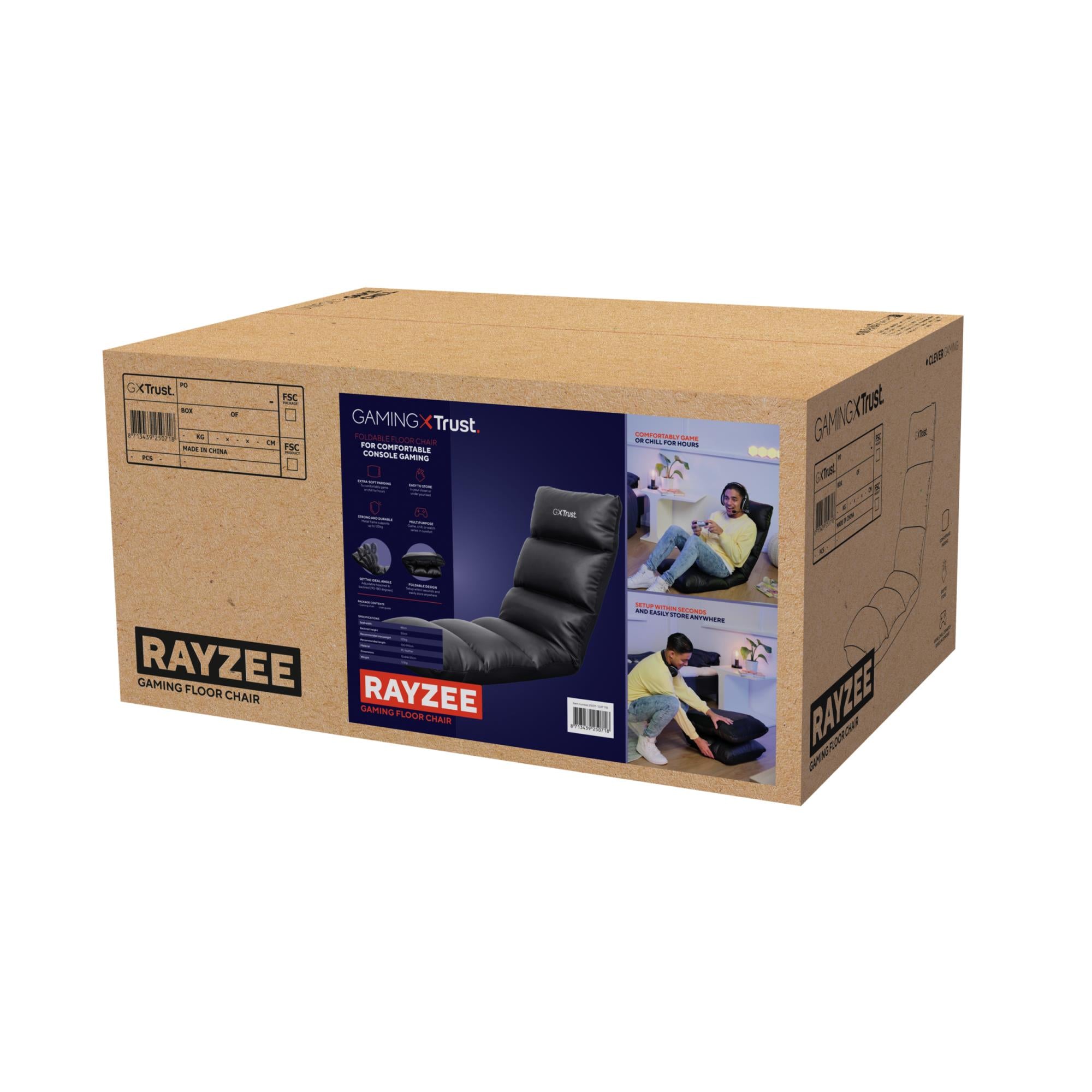 GAMING CHAIR FLOOR GXT718/RAYZEE 25071 TRUST