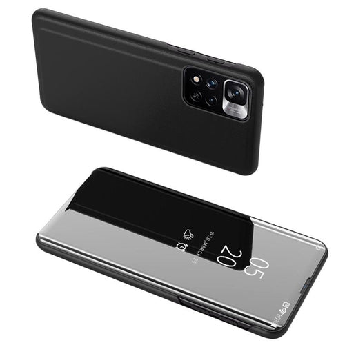Clear View Case Flip Cover Realme 9 Pro + (9 Pro Plus) black — Hurtel