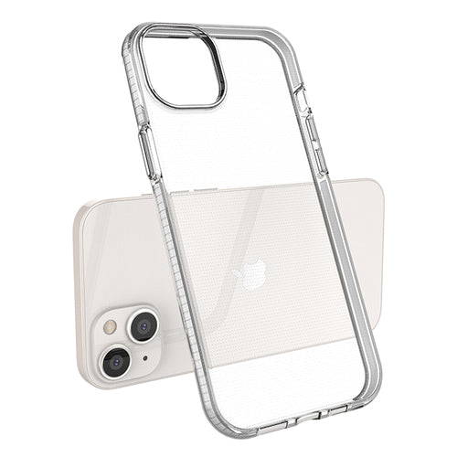 Spring Case case for iPhone 14 Plus silicone cover with frame light blue — Hurtel
