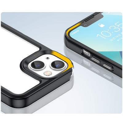Outer Space Case iPhone 14 Plus hard cover with a gel frame black — Hurtel