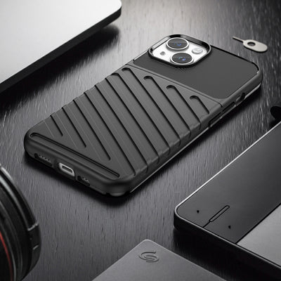 Thunder Case iPhone 14 Plus armored case black — Hurtel
