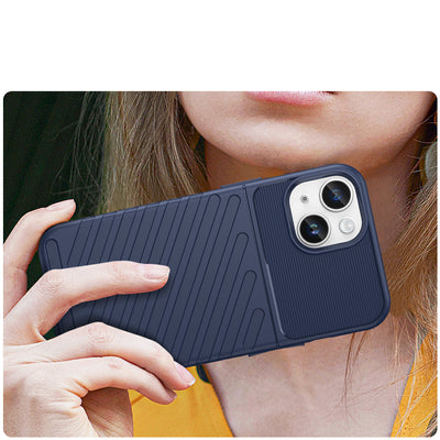Thunder Case iPhone 14 Plus blue armored case — Hurtel