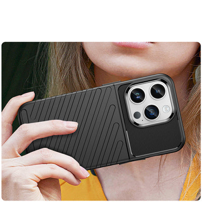 Thunder Case iPhone 14 Pro Max armored case black — Hurtel
