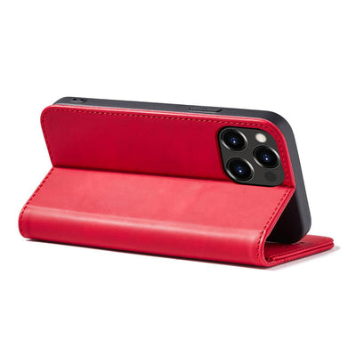 Magnet Fancy Case case for iPhone 14 Plus flip cover wallet stand red — Hurtel