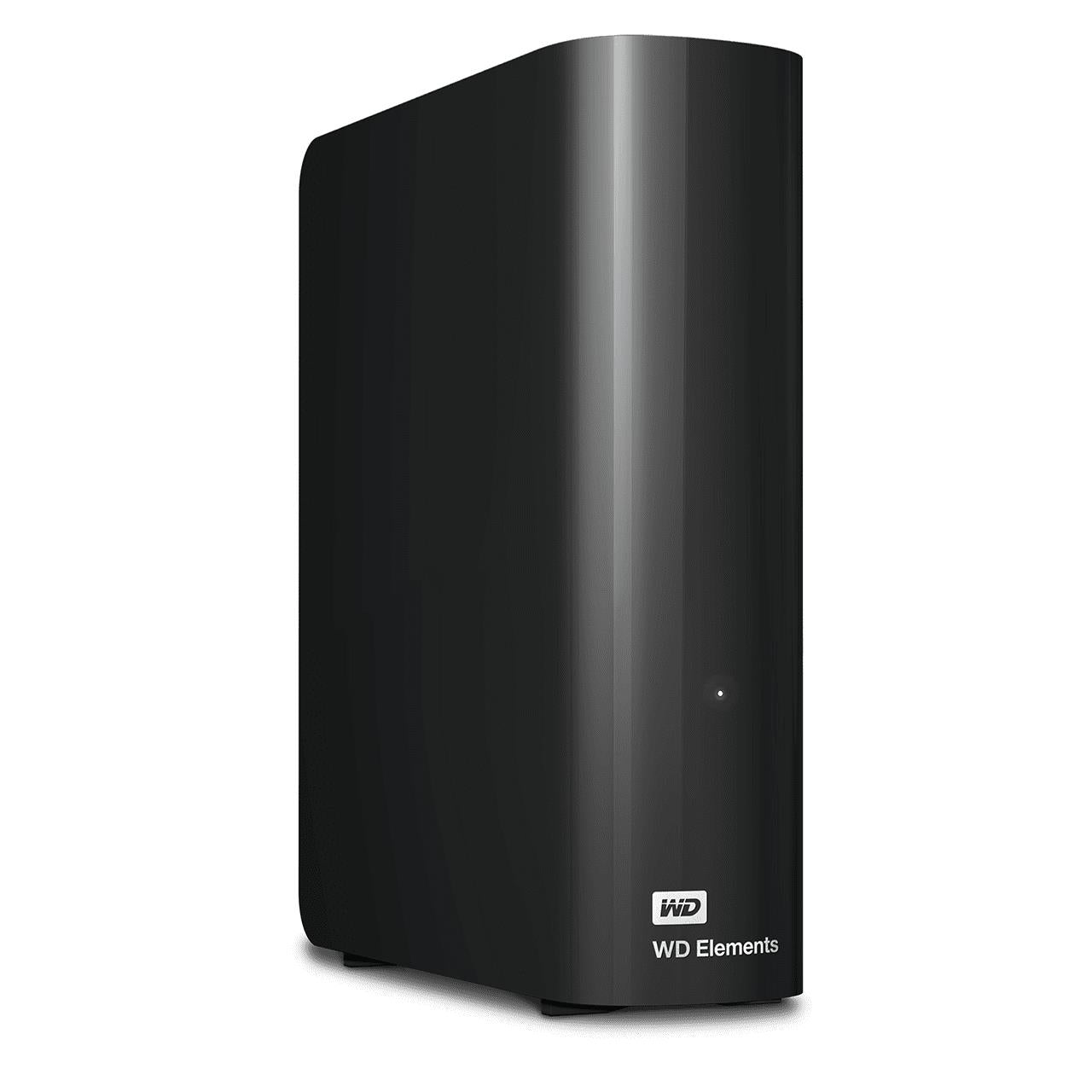 External HDD WESTERN DIGITAL Elements Desktop WDBWLG0220HBK-EESN 22TB USB 3.0 Drives 1 Black WDBWLG0220HBK-EESN