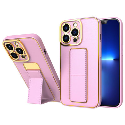 New Kickstand Case case for iPhone 13 Pro Max with stand pink — Hurtel
