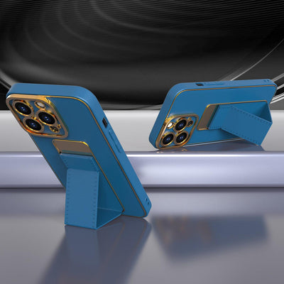 New Kickstand Case cover for Samsung Galaxy A13 with stand blue — Hurtel