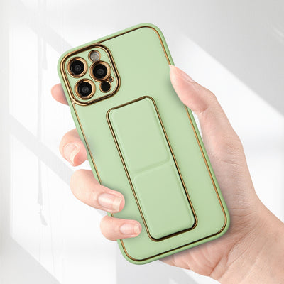 New Kickstand Case case for iPhone 12 Pro with stand purple — Hurtel