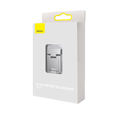 Baseus universal laptop feet stands (2 pcs.) silver (LUZC000012)