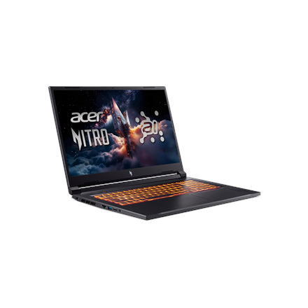 Acer | Nitro V 17 AI ANV17-41-R27Z | Obsidian Black | 17.3 " | IPS | QHD | 2560 x 1440 pixels | AMD Ryzen 7 | 260 | 32 G