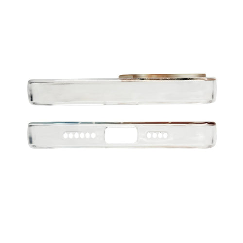 Marble Case for iPhone 12 Pro Gel Cover Orange Marble — Hurtel