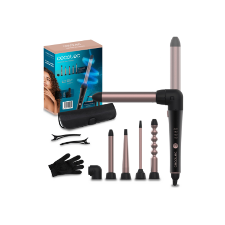Cecotec Hair Curler | SurfCare MultiWaves Multi-head | Ceramic heating system | Temperature (min) 140 °C | Temperature (