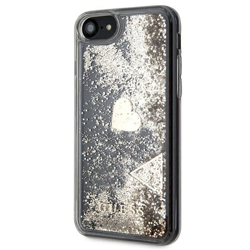 Guess GUOHCI8GLHFLGO iPhone 7/8/SE 2020 /SE 2022 gold/gold hard case Glitter Charms