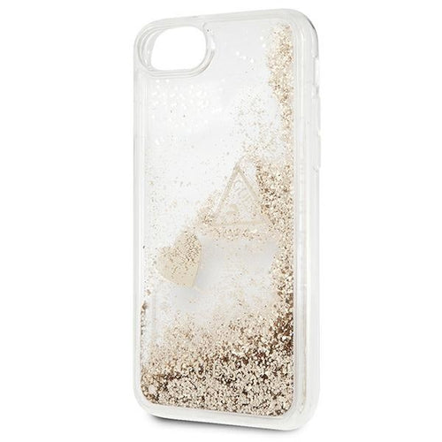 Guess GUOHCI8GLHFLGO iPhone 7/8/SE 2020 /SE 2022 gold/gold hard case Glitter Charms