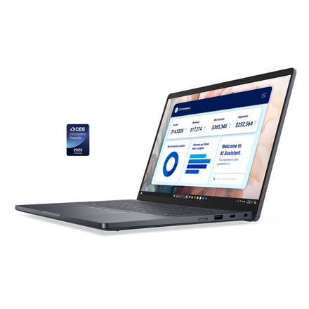 Dell Pro Premium 14 PA14250 | 14 " | FHD+ | Anti-glare | Intel Core Ultra 7 | 266V | 16 GB | LPDDR5x | Solid-state drive