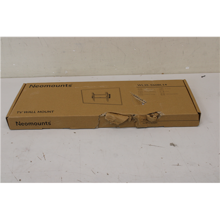 SALE OUT. Neomounts LEVEL-550 WL35-550BL14 Tiltable TV mount wall - 32-75" - max 60 kg - VESA 100x100-400x400 - d 3,3 cm
