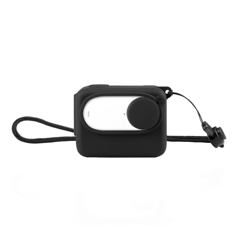 Silicon protective case Puluz for Insta360 GO 3 with lens cap - Image 1