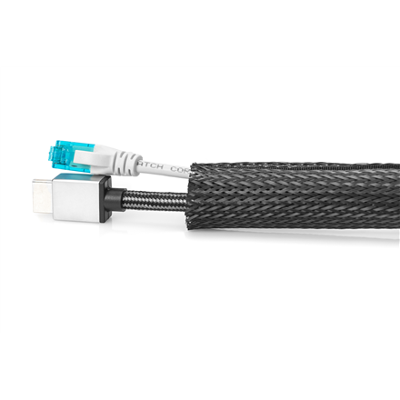 Digitus | Flexible Cable Tube with Hook and Loop Fastener Cable Sock | DA-90507