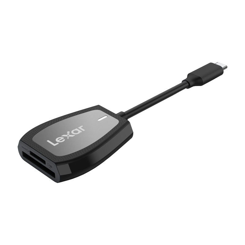 Lexar Dual-Slot SD/microSD Memory Card Reader, USB-C - Image 4