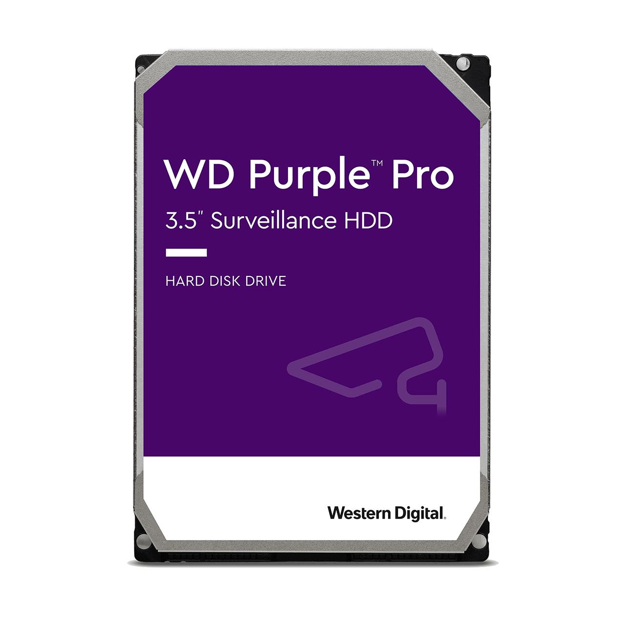 HDD WESTERN DIGITAL Purple 14TB SATA 512 MB 7200 rpm 3,5" WD142PURP