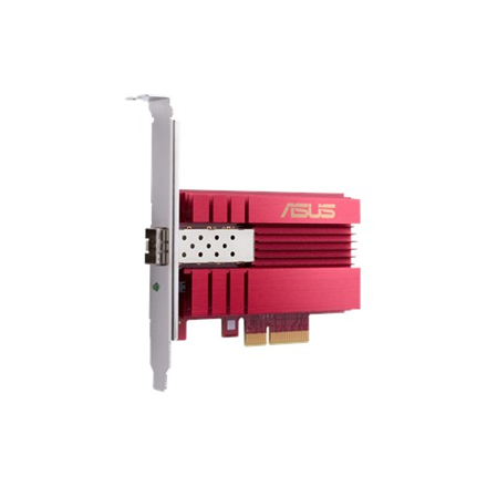 Asus | XG-C100F 10G PCIe Network Adapter; SFP+ port for Optical Fiber Transmission and DAC cable | 10/100/1000/10000 Mbi