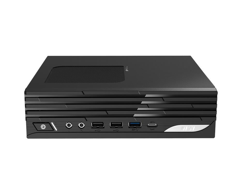 PC MSI PRO DP21 14M Desktop CPU Core i5 i5-14400 2500 MHz RAM 8GB DDR5 5600 MHz SSD 500GB Graphics card Intel UHD Graphics Integrated Windows 11 Pro Colour Black PRODP2114M-1044EU