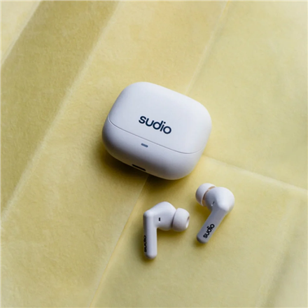 Sudio Earbuds | C8 | Bluetooth | In-ear | Microphone | White | Noise canceling | Wireless