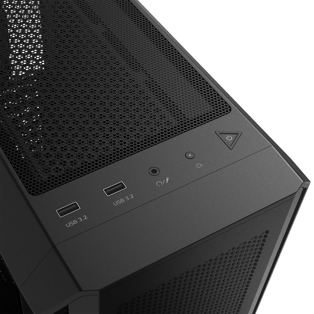 Case ADATA VALOR AIR PLUS MID MidiTower Case product features Transparent panel ATX MicroATX MiniITX Colour Black VALORAIRPLUSMTA-BKCWW