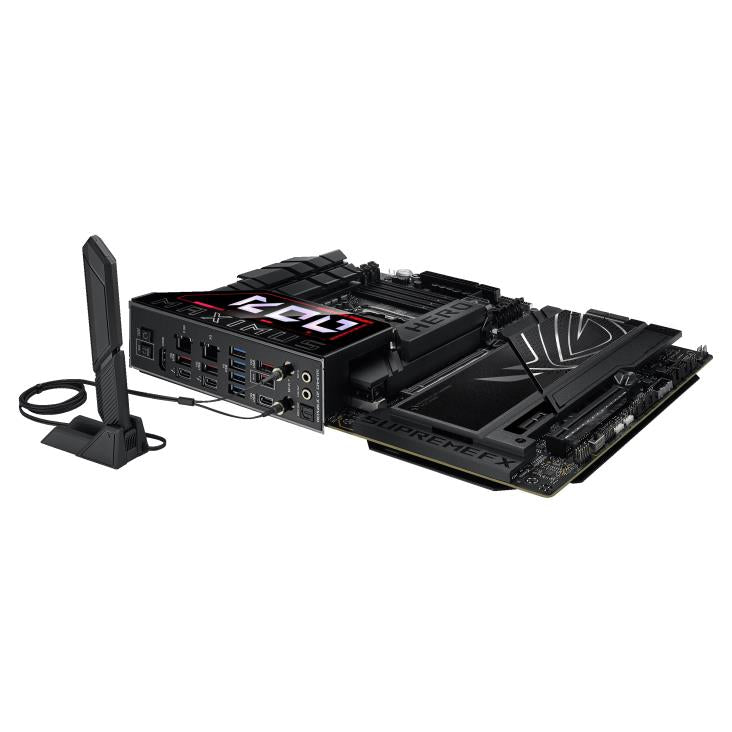Mainboard ASUS Intel Z890 LGA1851 ATX Memory DDR5 Memory slots 4 1xPCI-Express 4.0 1x 1xPCI-Express 4.0 16x 1xPCI-Express 5.0 16x 6xM.2 1xHDMI 1xAudio-In 1xAudio-Out 4xUSB 3.0 4xUSB 3.1 1xUSB-C 2xUSB-C w/Thunderbolt 1xOptical S/PDIF 2xRJ45