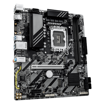 Gigabyte B860M E GEN5 | Processor family Intel | Processor socket LGA1851 | DDR5 | Number of SATA connectors 4 | Support