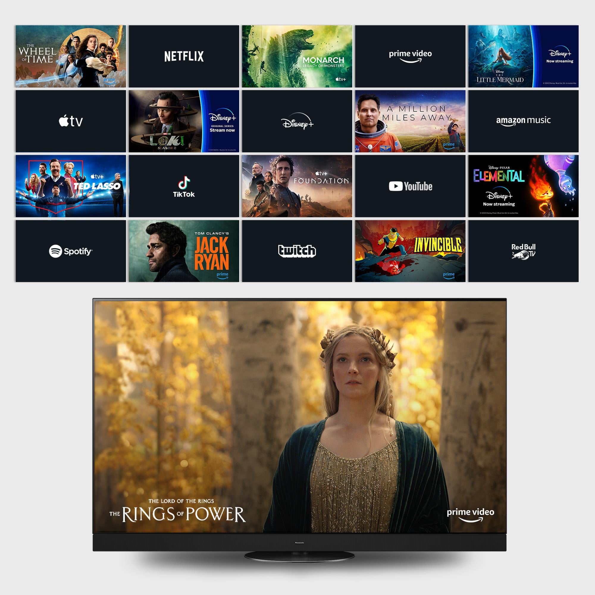TV Set PANASONIC 65" OLED/4K/Smart 3840x2160 Wireless LAN Bluetooth Google TV TV-65Z95AEG