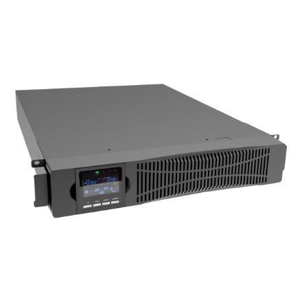 DIGITUS OnLine UPS, rack/tower, 1500VA, 1500W, LCD, 8 x C13, 1 x C19, RS-232, USB, RJ45, SNMP card (optional), relay car