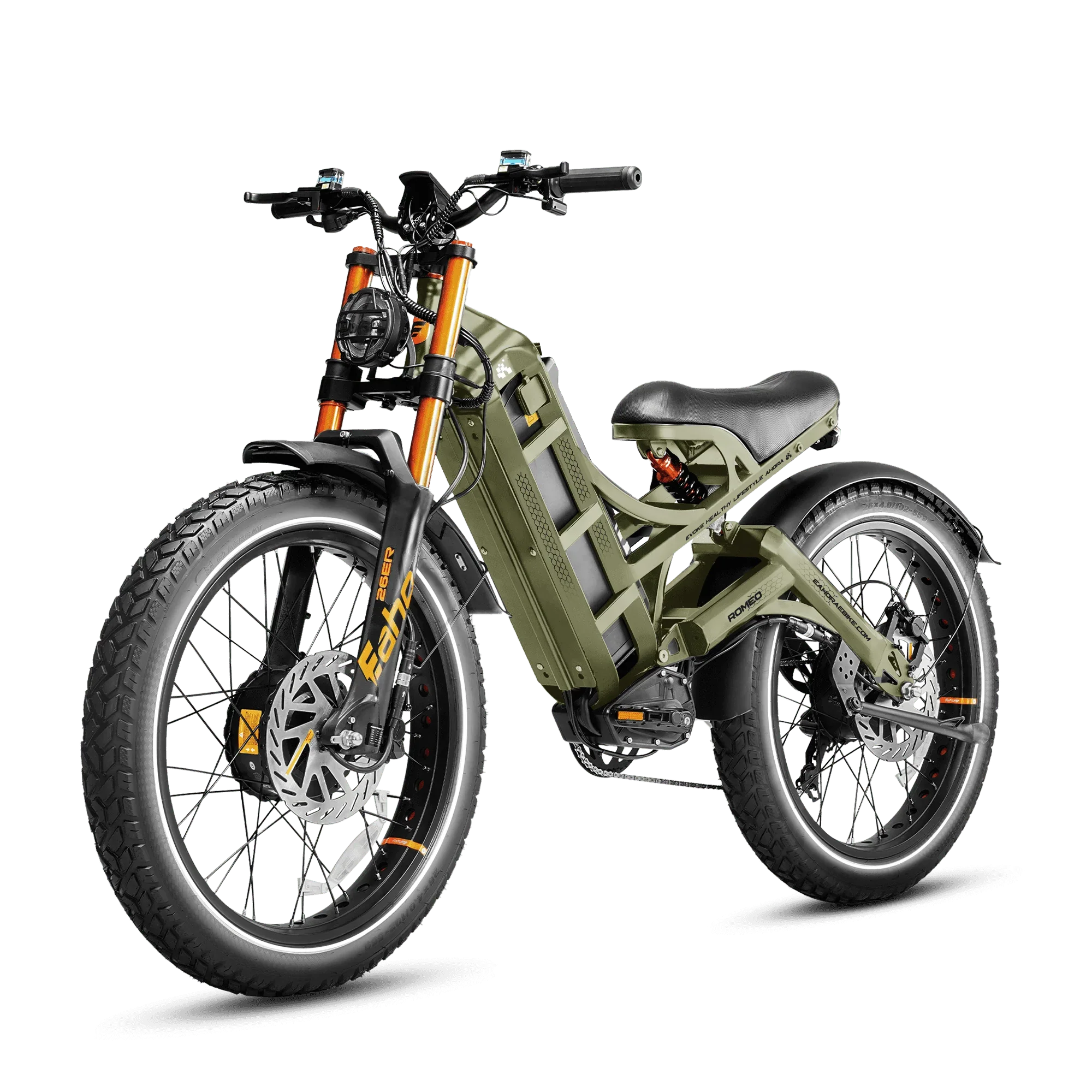 Eahora Romeo Pro II 2025 E-Bike 26 inch tires 4000W Dual Motor (2000W x2)