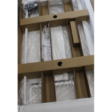 SALE OUT. Electric Height Adjustable Desk | Height adjustment 72 - 121 cm | Maximum load weight 50 kg | Metal | White | 