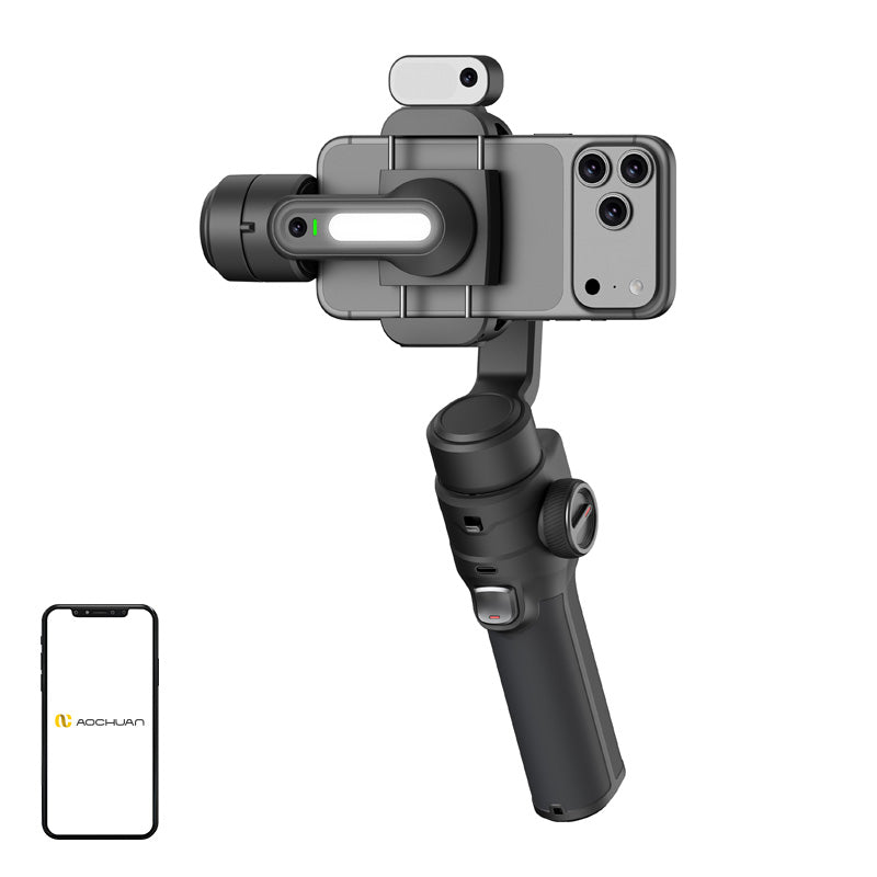 AOCHUAN S3 Gimbal with AI Sensor (Black) - Image 1